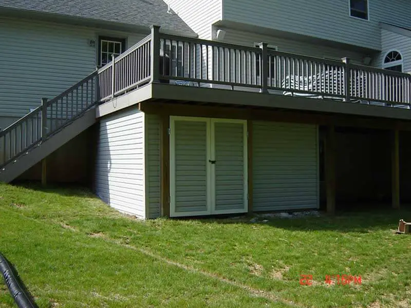 Garden Shed (storage shed) Under Deck