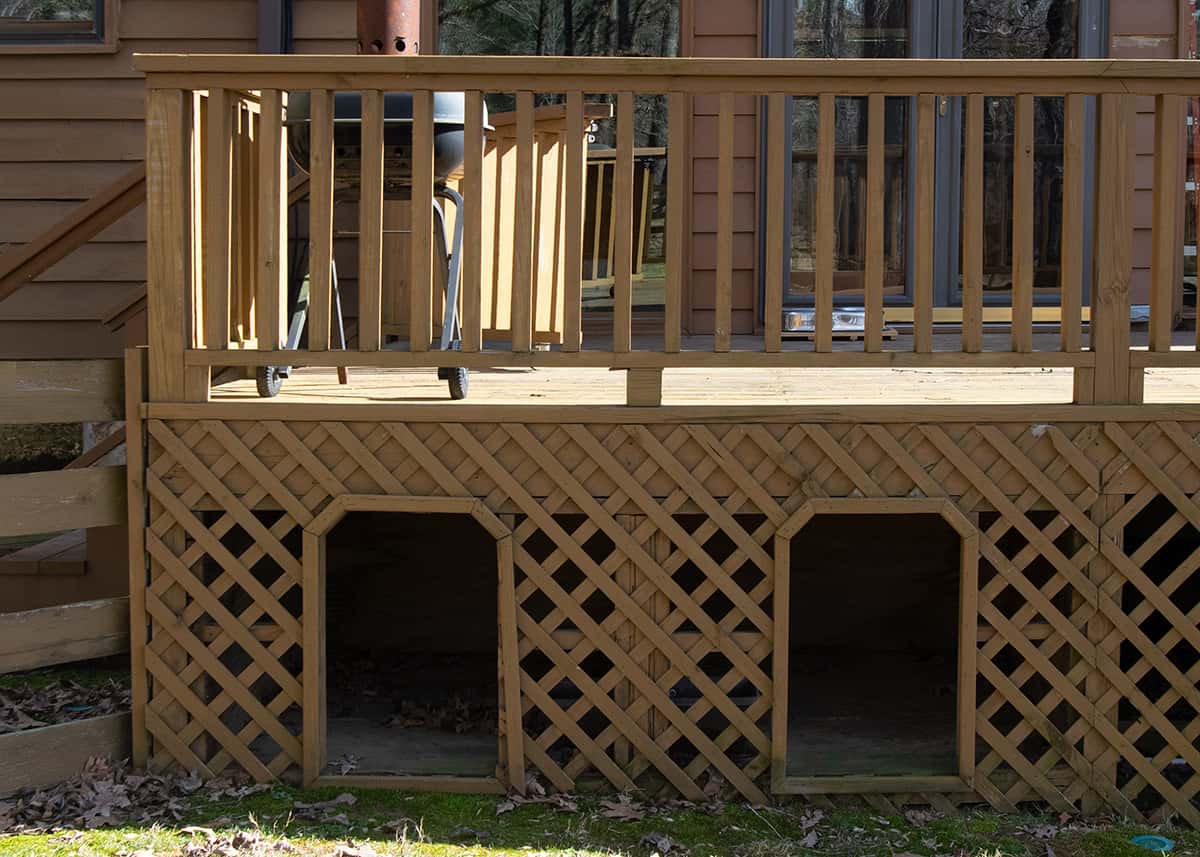 Storage Cubby Deck