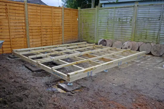 shed foundation