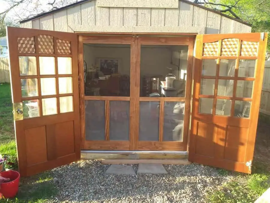 stylish shed door