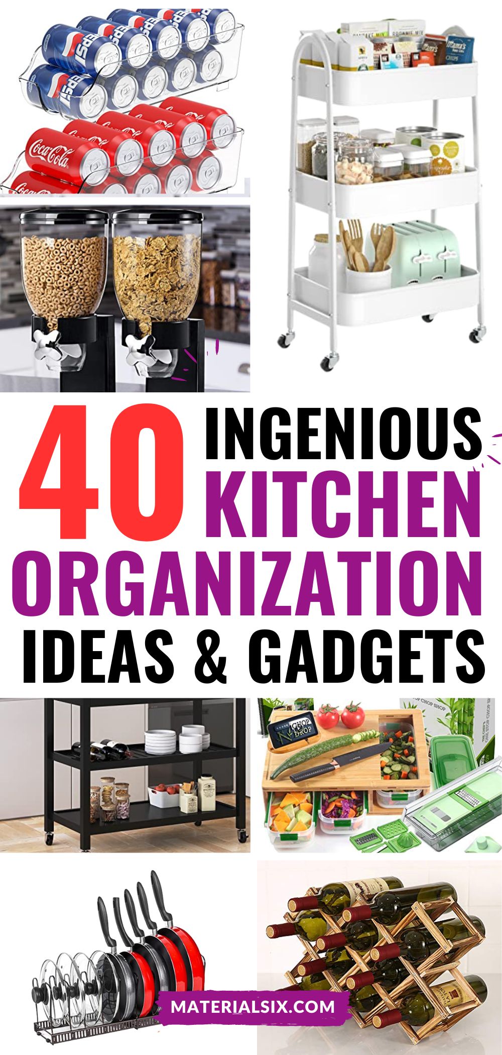 Kitchen Organization Ideas and Gadgets