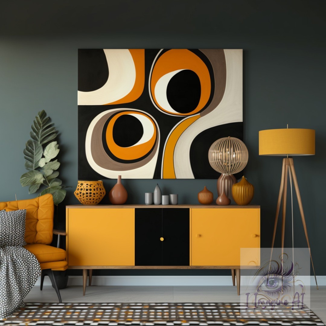 Mid century modern living room ideas 