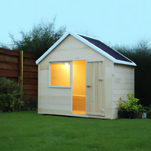 Shed Lighting Ideas: Brighten Up Your Space with Natural and Artificial Options Natural Shed Lighting Options