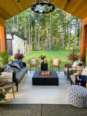 Backyard Covered Patio