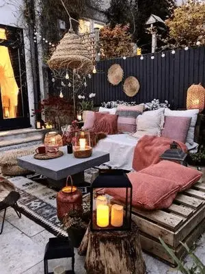 Boho Garden Patio Decor