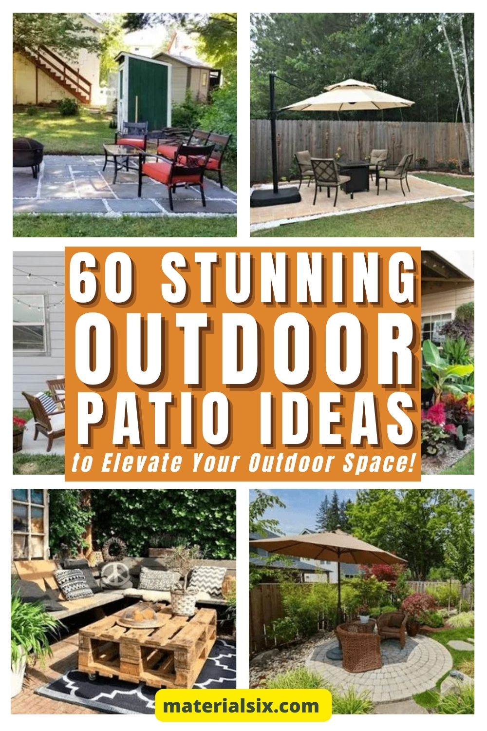60 Stunning Patio Designs to Elevate Your Outdoor Space!