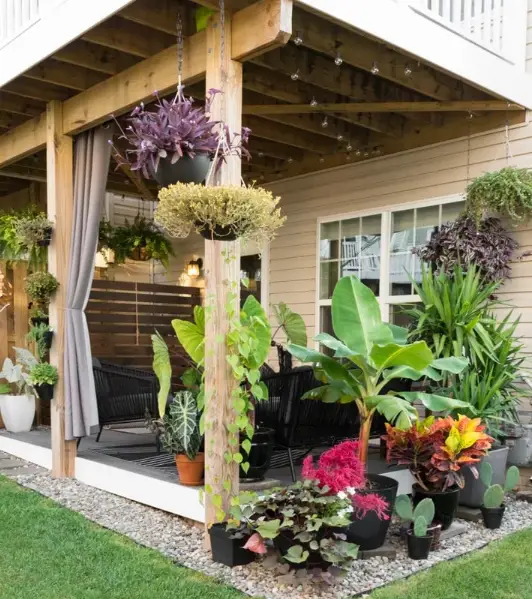 Outdoor Patio Ideas - Adding Greenery