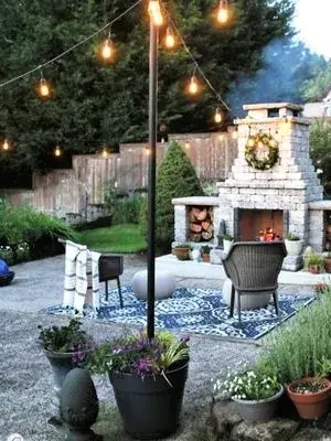 String Lights Outside for Your Patio