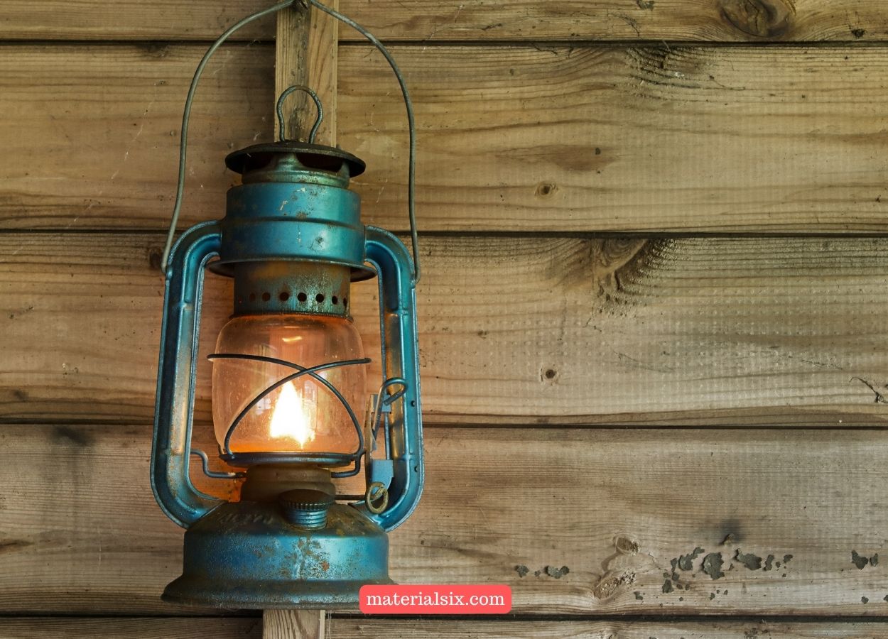 hanging lantern for shed lighting