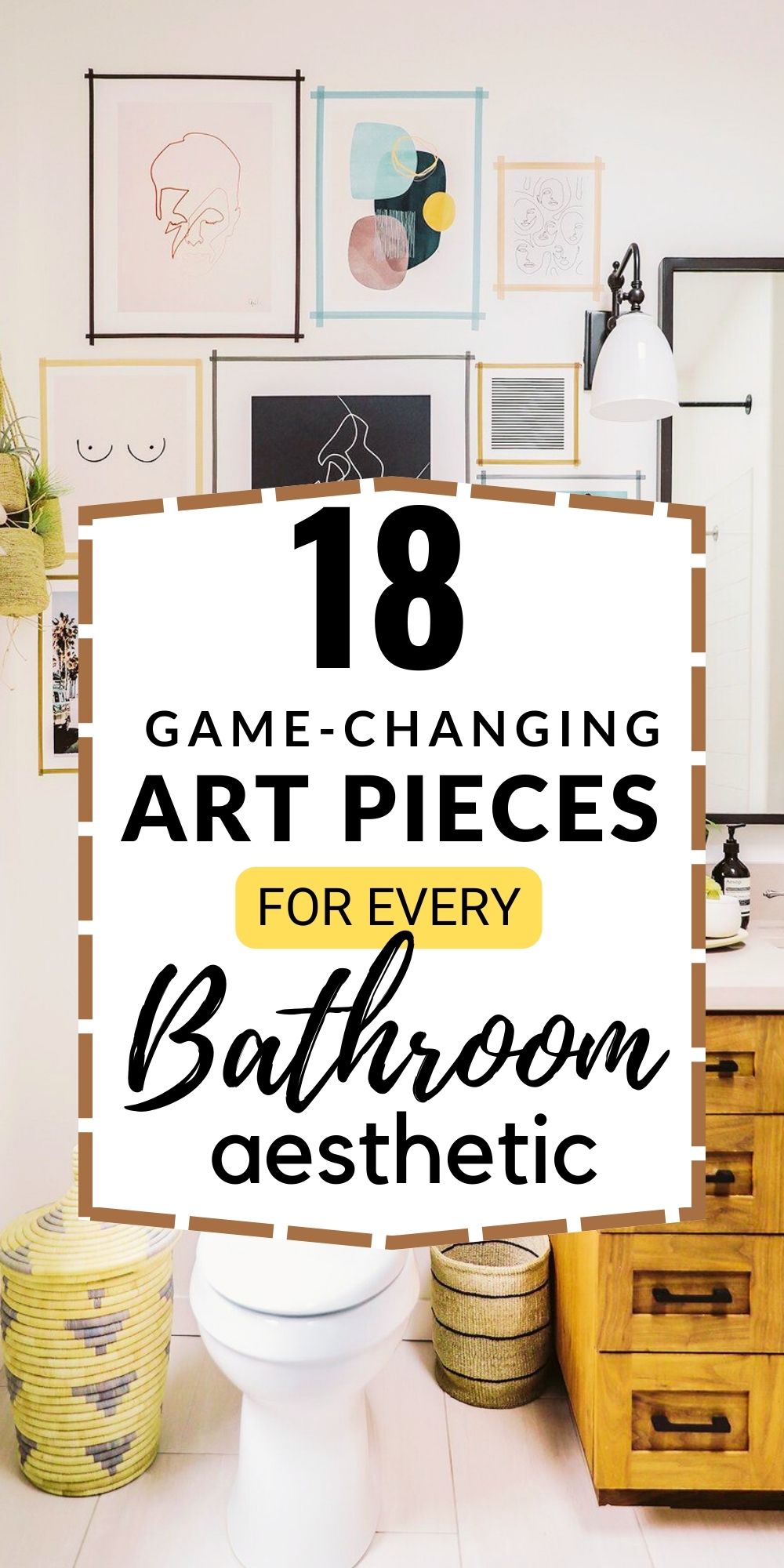 18 Innovative Bathroom Art Ideas to Inspire Your Space