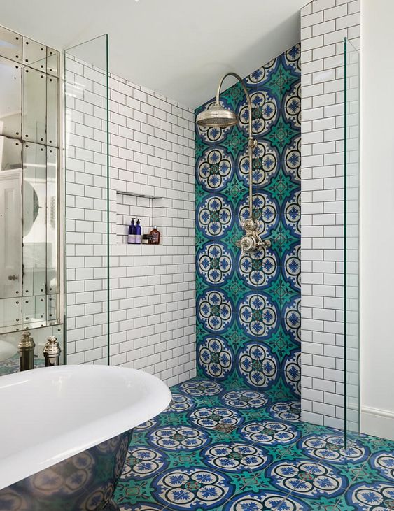 Mosaic Shower Tiles