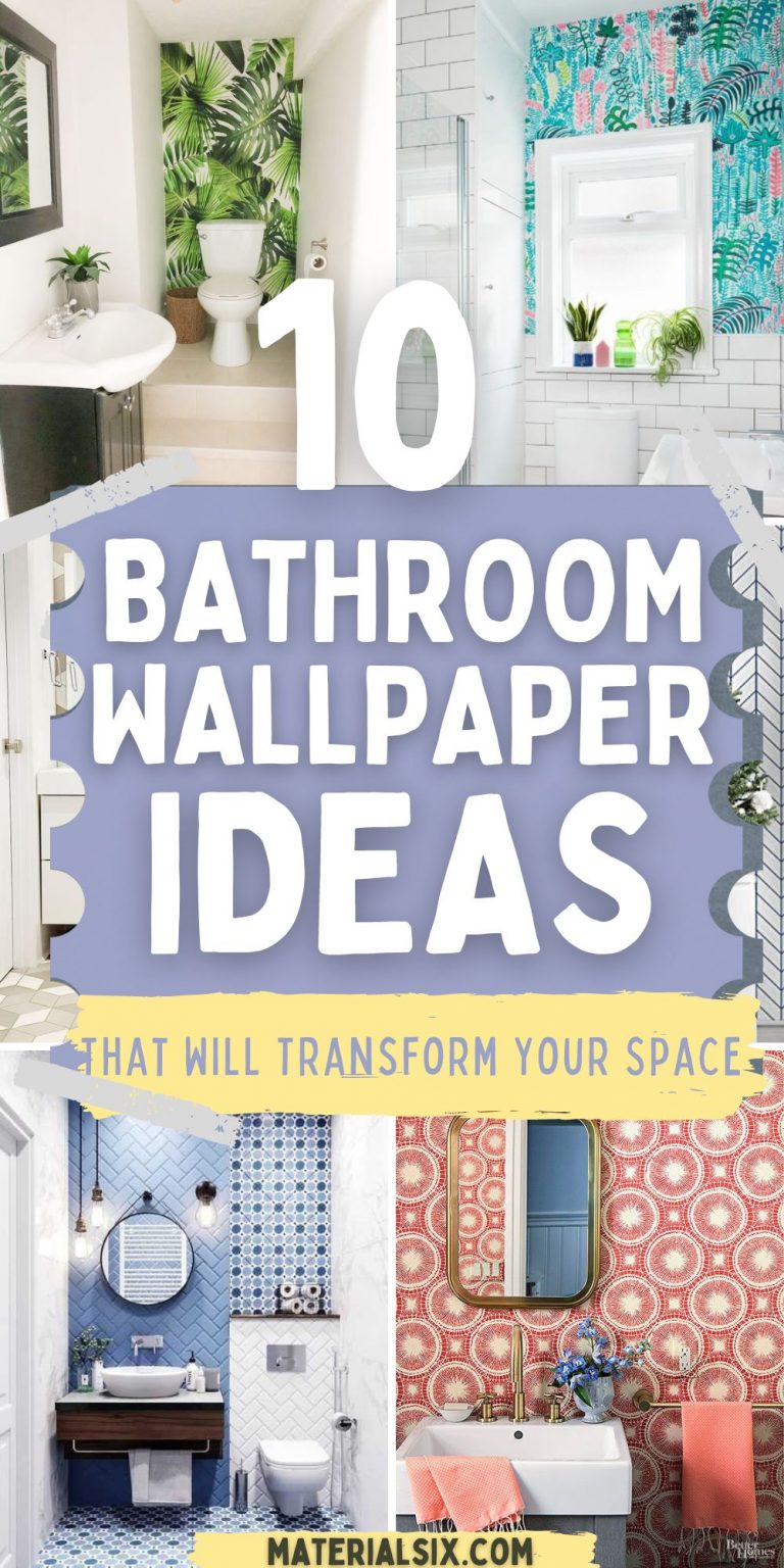 10 Bathroom Wallpaper Ideas That Will Transform Your Space - MaterialSix