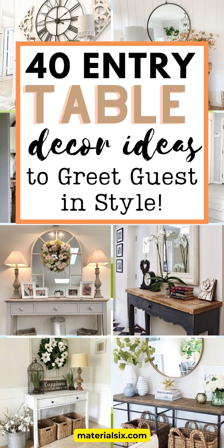 40 Entryway Table Ideas: Creating a Welcoming Entry Space