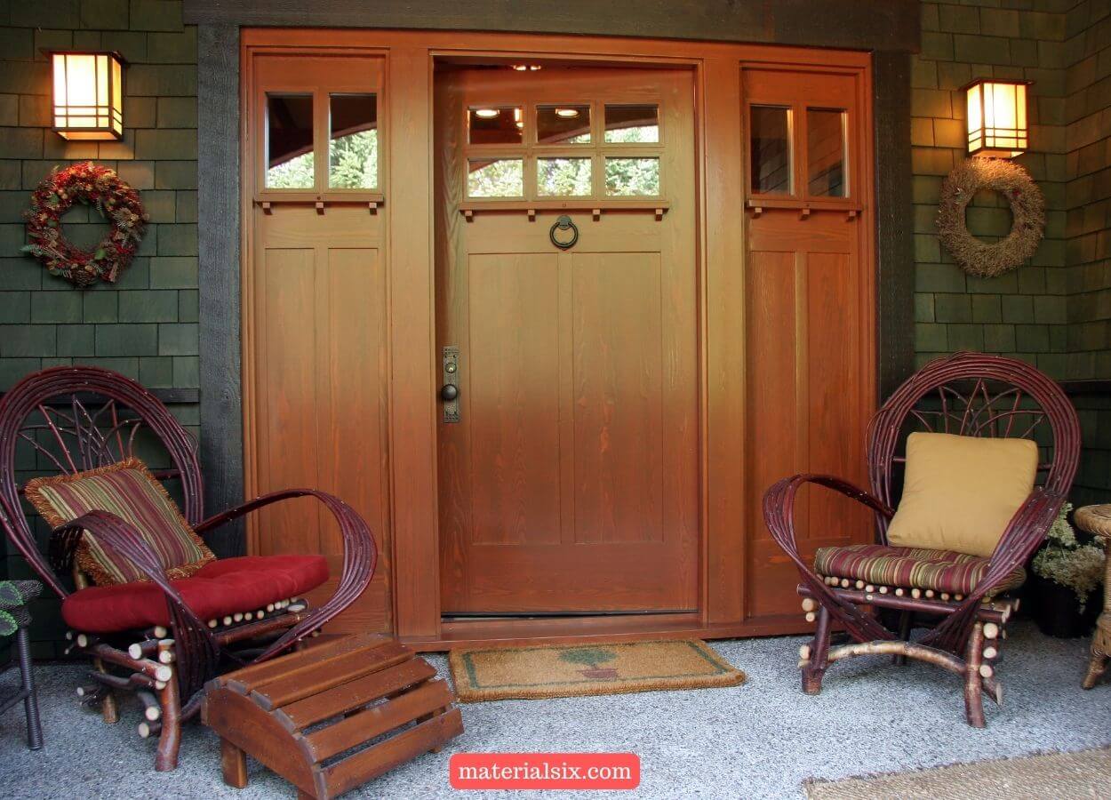 Craftsman style front door