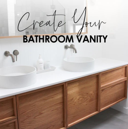 Custom-designed vanities
