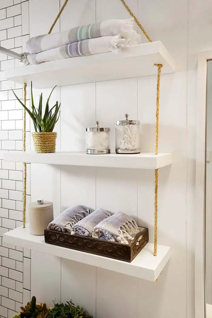 48 Chic Towel Storage Ideas to Keep Your Bathroom Organized - MaterialSix