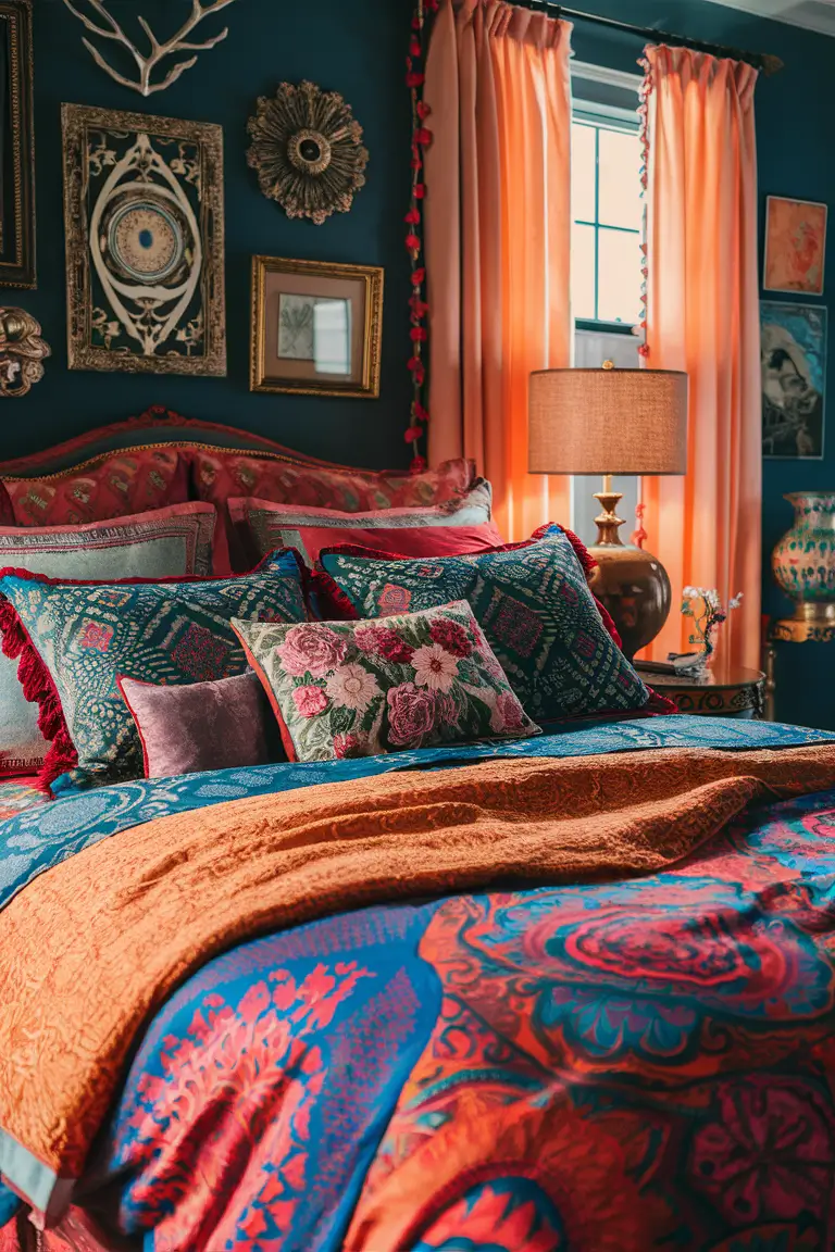 50 Vibrant Boho Style Bedroom Ideas for a Bold Statement
