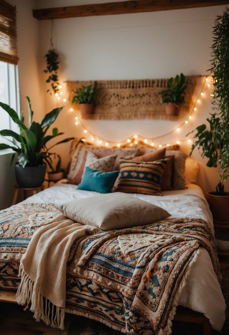 20 Super Cozy Boho Style Bedroom Ideas for a Relaxing Retreat