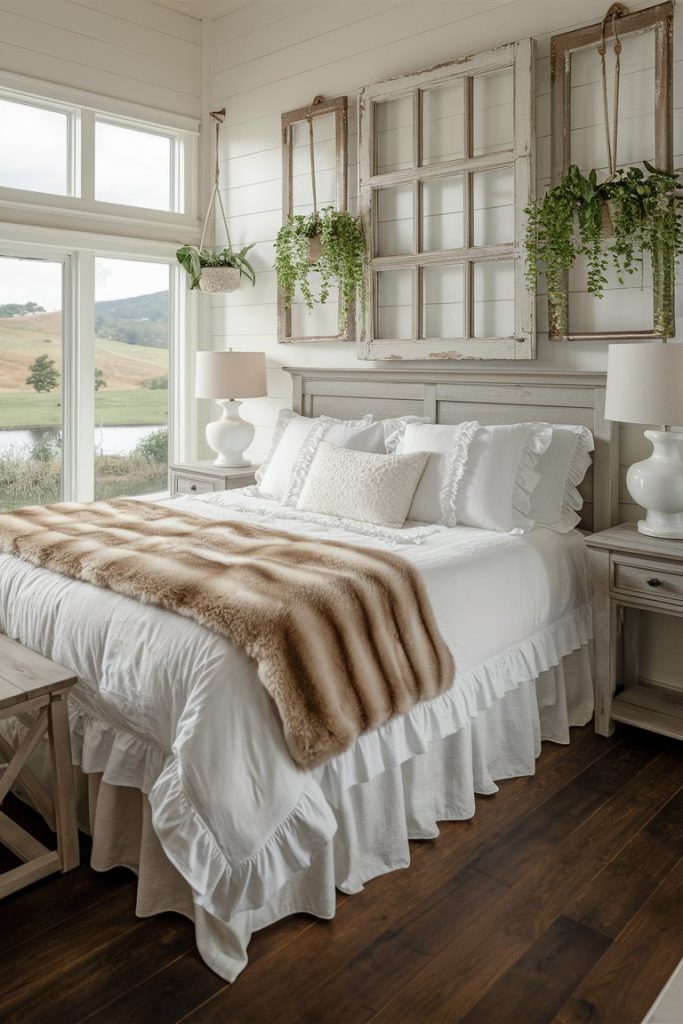 45 Creative Farmhouse Bedroom Ideas for a Charming Space