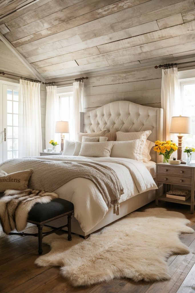 45 Creative Farmhouse Bedroom Ideas for a Charming Space