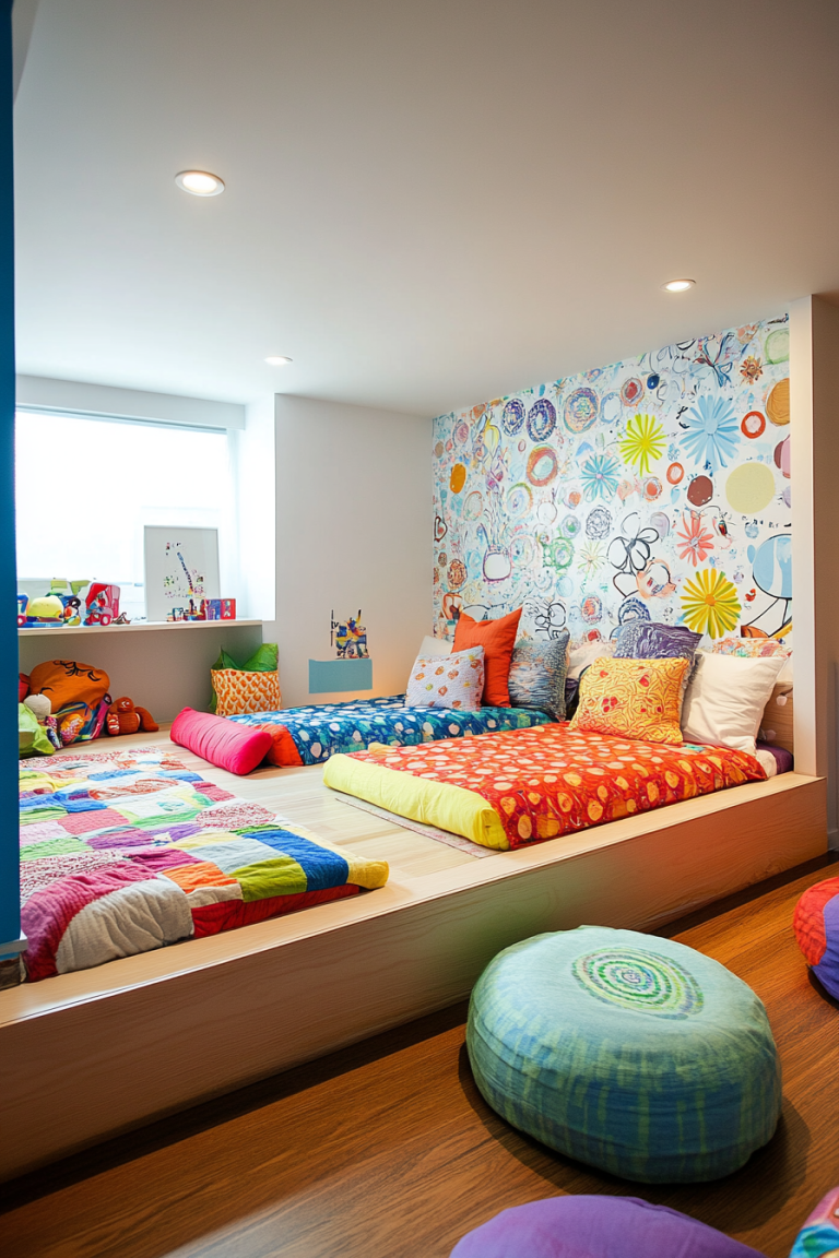 20 Trendy Kids Shared Bedroom Ideas for Modern Families - MaterialSix