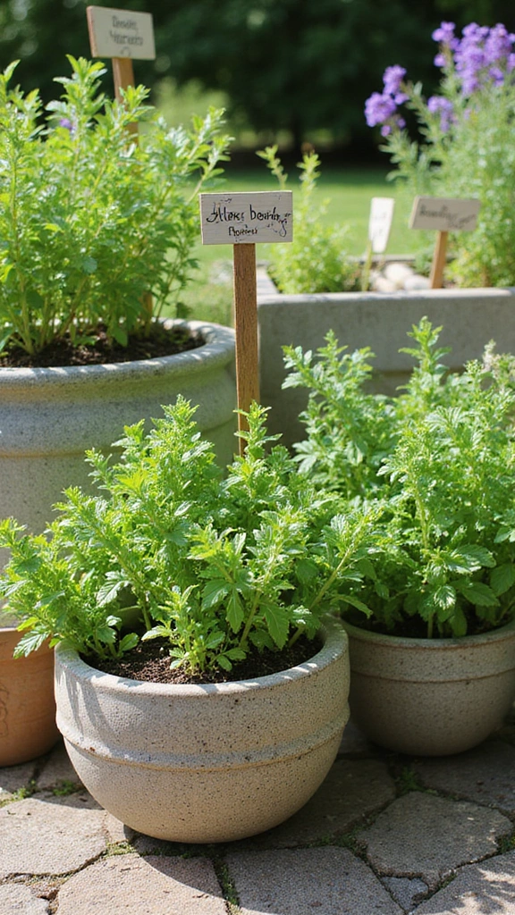 18 Stunning Garden Design Ideas That Will Make Your Outdoor Space Shine! - 9. Charming Herb Gardens