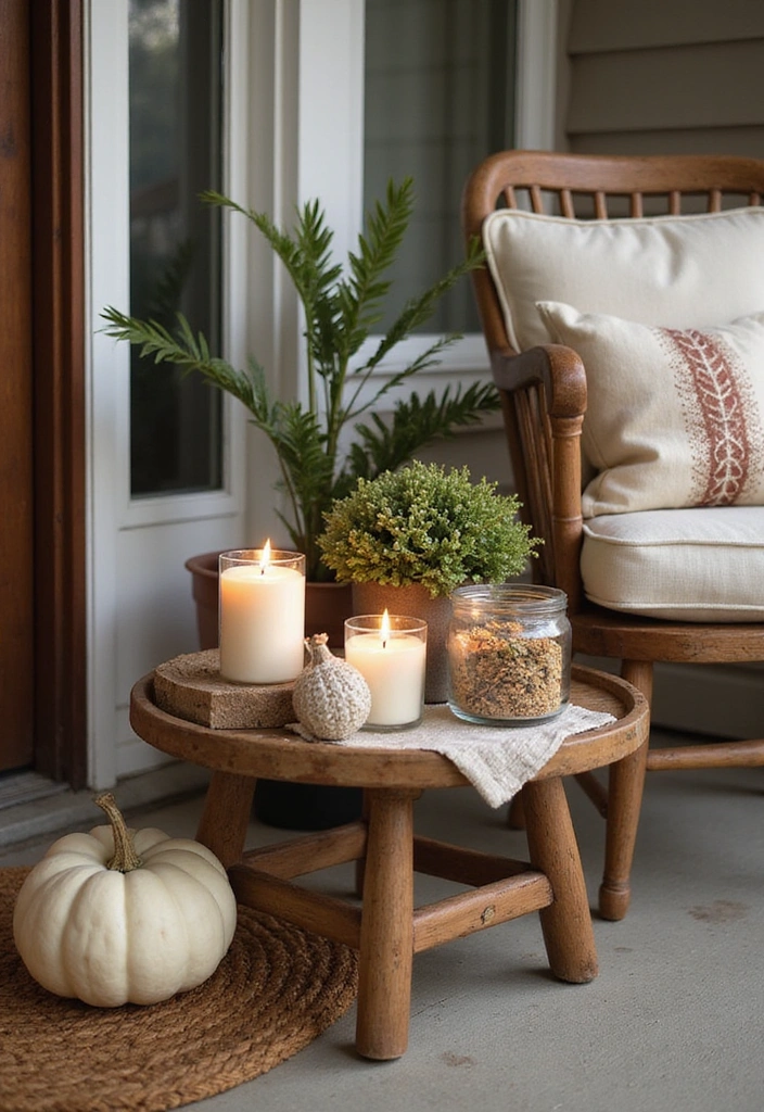 20 Jaw-Dropping Fall Decor Inspirations for Your Front Porch! - 15. Crisp Air and Aromas