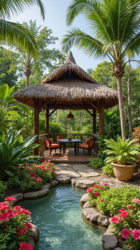 18 Stunning Garden Design Ideas That Will Make Your Outdoor Space Shine! - 8. Tropical Paradise Gardens