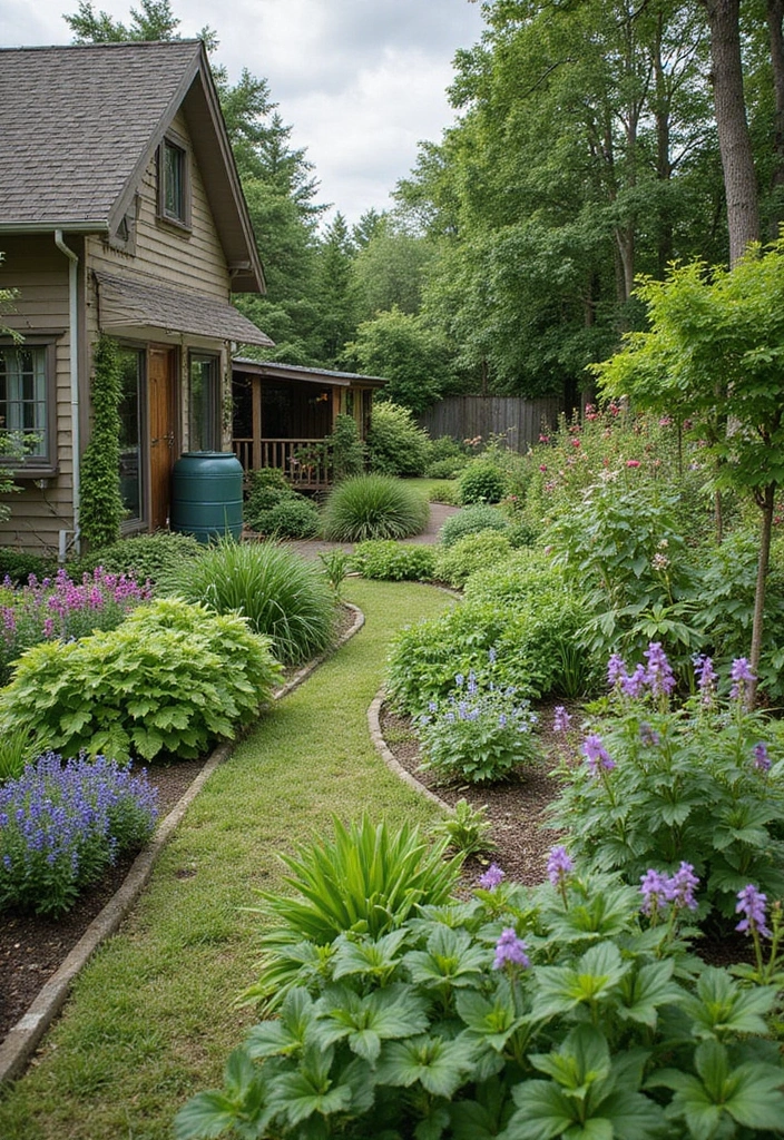 15 Enchanting Cottage Garden Designs That Will Make You Want to Dig In Today! - 14. Sustainable Practices