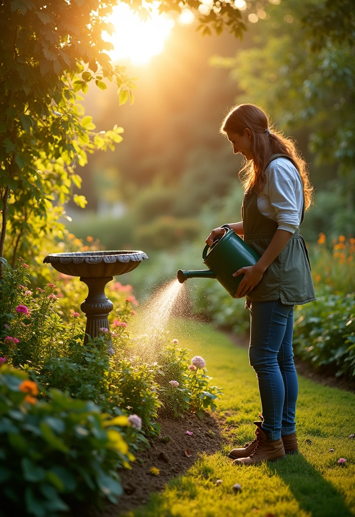 Step By Step: How to Start Your Dream Garden as a Complete Beginner - 5. Watering Wisely