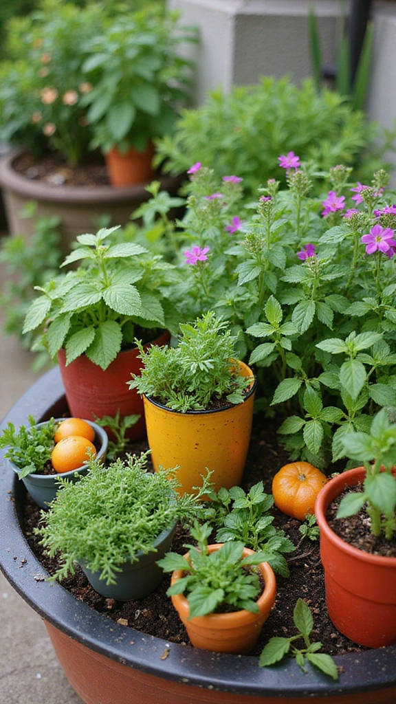 18 Stunning Garden Design Ideas That Will Make Your Outdoor Space Shine! - 13. Smart Container Gardening