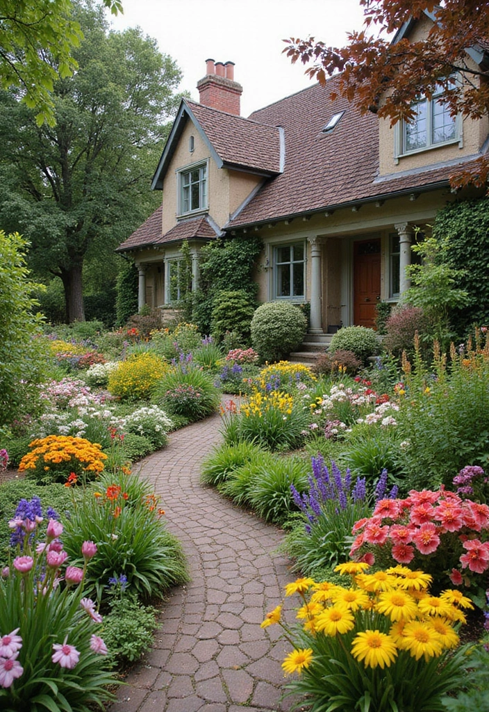 15 Enchanting Cottage Garden Designs That Will Make You Want to Dig In Today! - 11. Seasonal Blooms