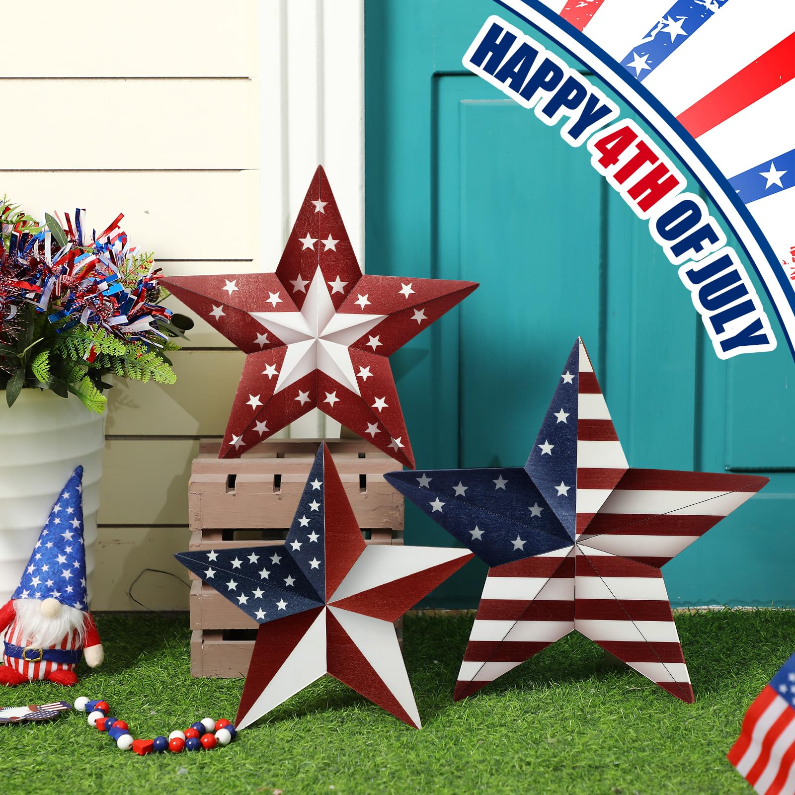 22 Stunning DIY 4th of July Outdoor Decorations - DIY Lanterns