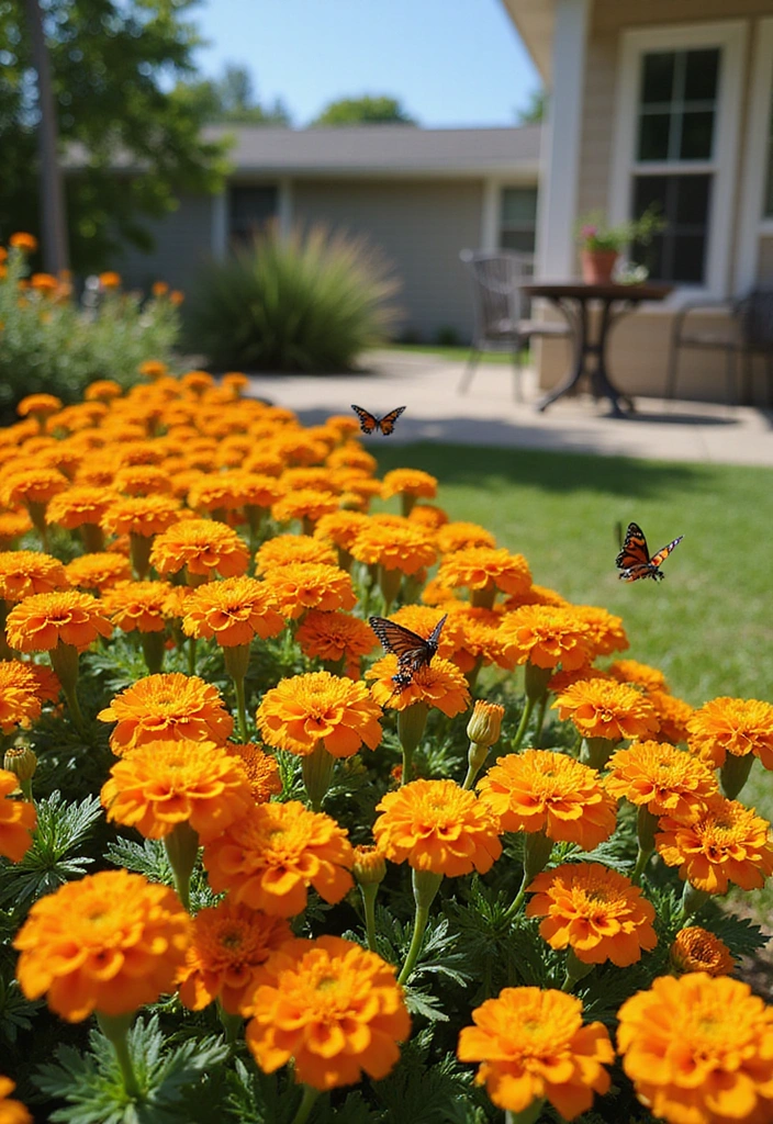 Discover the 12 Best Mosquito Repelling Plants for a Blissfully Bug-Free Summer! - 3. Marigolds - Nature's Bright Shield
