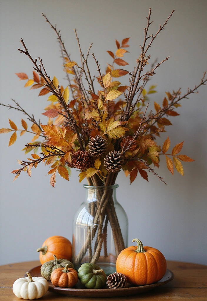 25 Fall Apartment Decor Ideas That Will Cozy Up Your Space Like Never Before! - 12. Incorporate Natural Elements