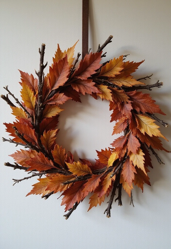 25 Fall Apartment Decor Ideas That Will Cozy Up Your Space Like Never Before! - 15. Themed Seasonal Wreaths