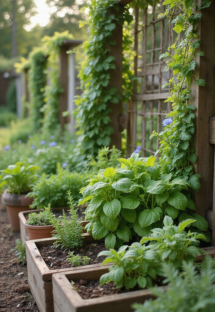 15 Enchanting Cottage Garden Designs That Will Make You Want to Dig In Today! - 3. The Herb Haven