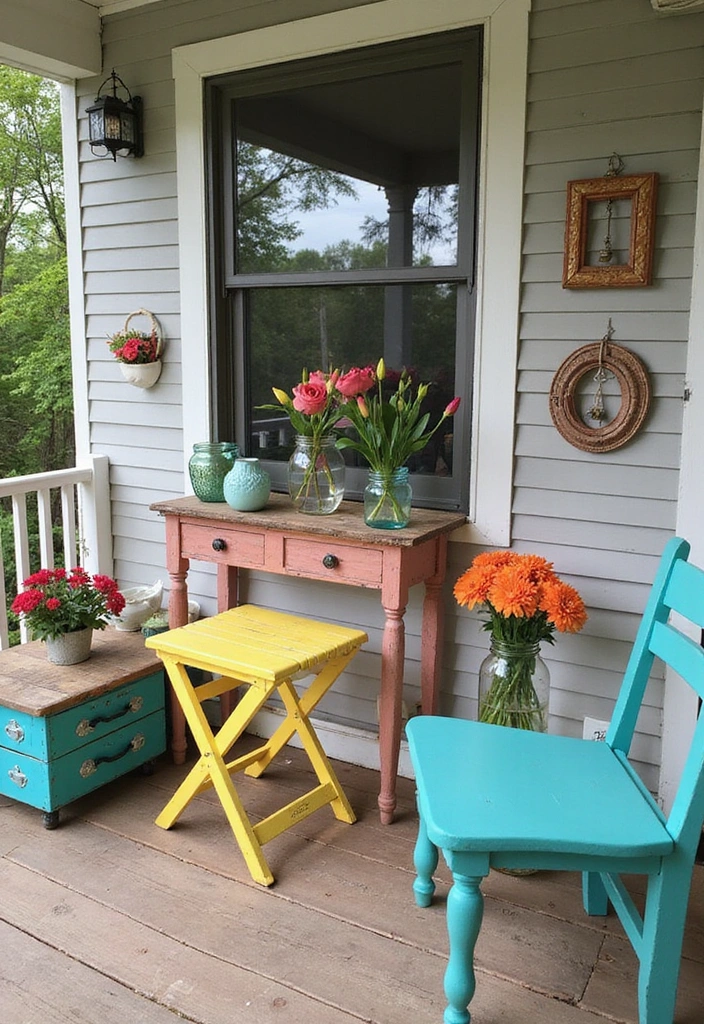 20 Jaw-Dropping Fall Decor Inspirations for Your Front Porch! - 19. Seasonal Upcycling