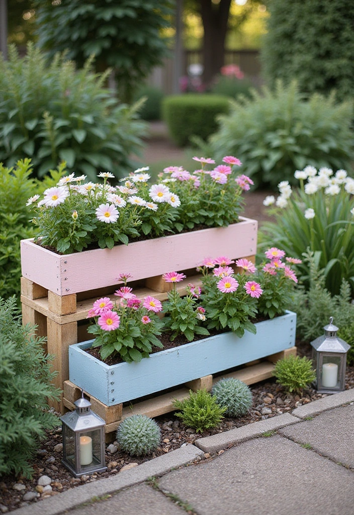 30 Budget-Friendly Garden Crafts That Look Expensive (You Won't Believe How Easy #15 Is!) - 1. Upcycled Wooden Pallet Planters