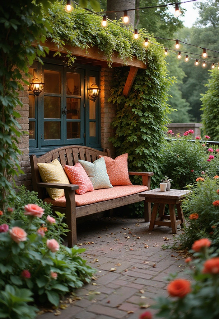 15 Enchanting Cottage Garden Designs That Will Make You Want to Dig In Today! - 4. Cozy Nooks