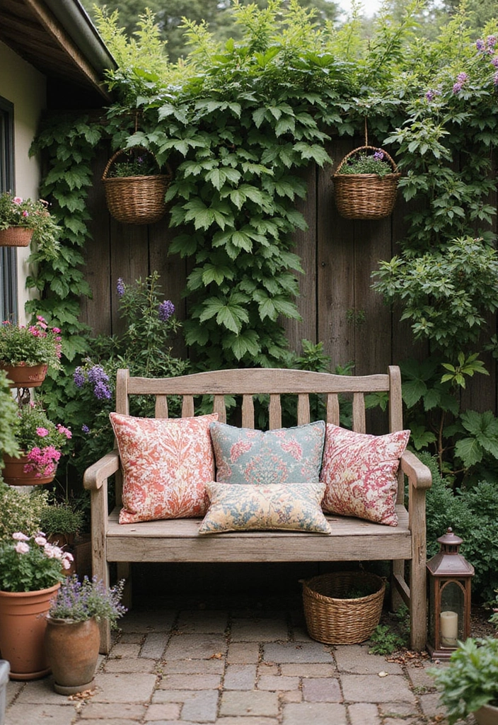 15 Enchanting Cottage Garden Designs That Will Make You Want to Dig In Today! - 8. Rustic Garden Furniture