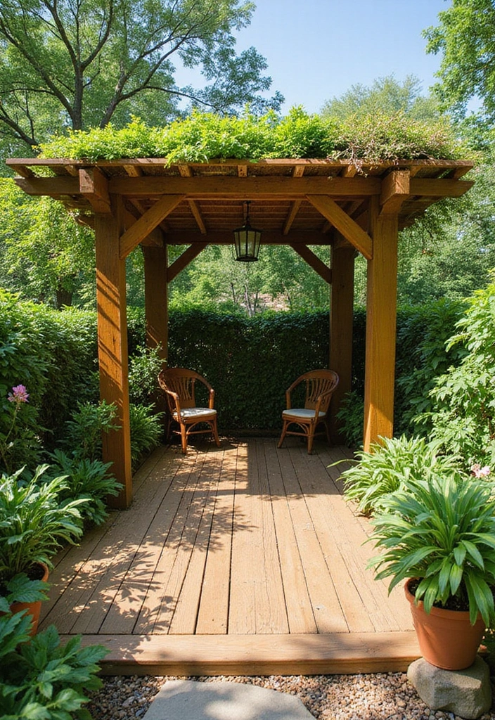 20 Deck Privacy Ideas That Combine Beauty and Seclusion (Ideas #2 & #8 Are Game Changers!) - 19. Living Roofs