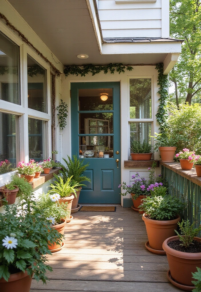20 Cheap Deck Railing Ideas That'll Make Your Outdoor Space Shine (You Won't Believe #7!) - 5. Upcycled Window Frames