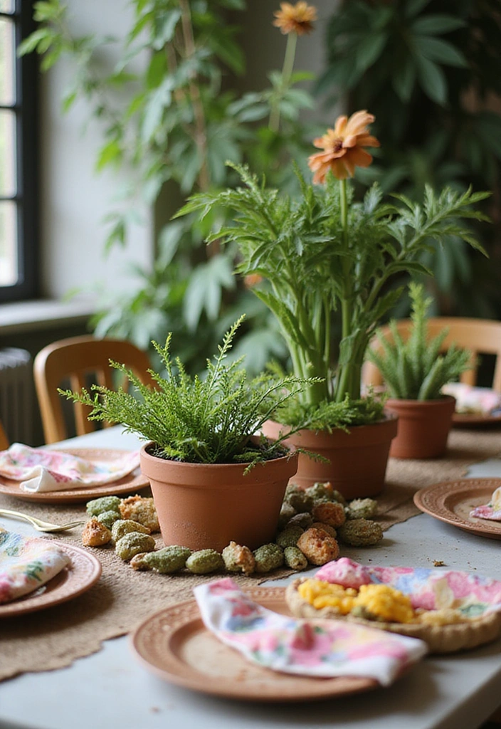 25 Stunning Fall Centerpieces for Your Table That Will Leave Guests in Awe! - 23. Colorful Garden