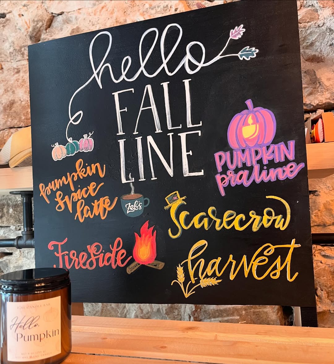 20 Creative Fall Chalkboard Art Ideas You Can DIY This Season! - 12. Hello Fall Line