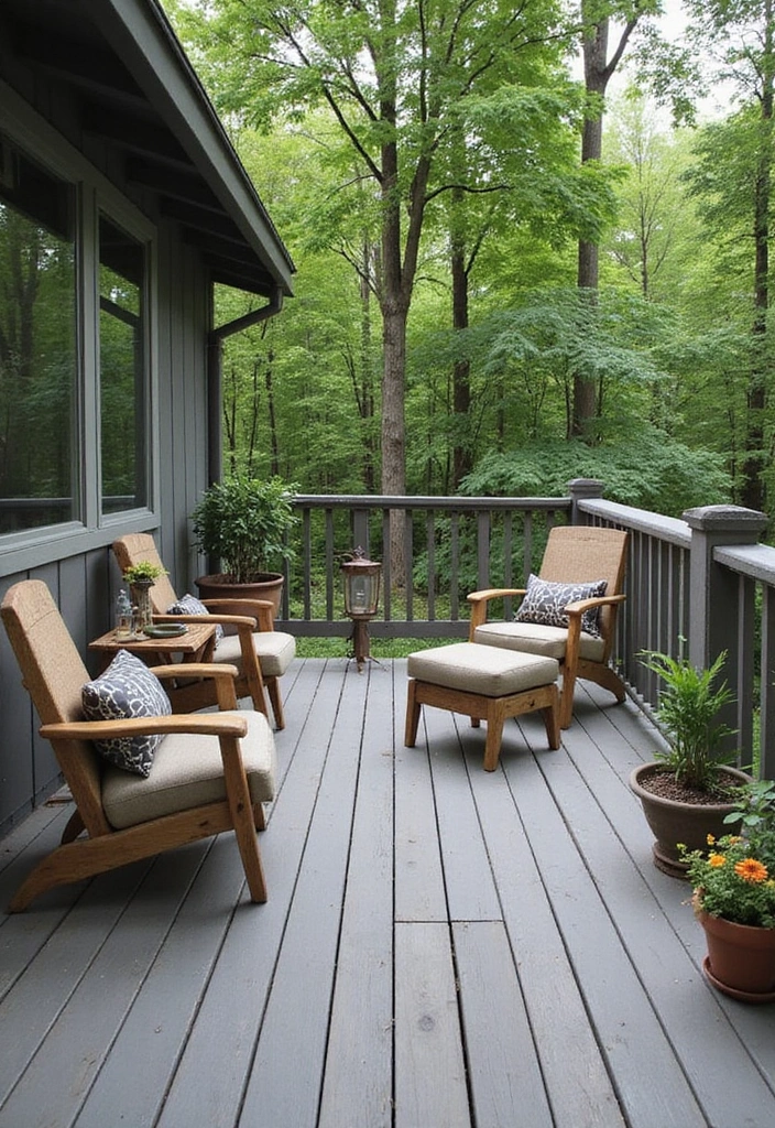 20 Best Deck Stain Colors That Will Boost Your Home's Curb Appeal (Get Inspired!) - 2. Weathered Gray