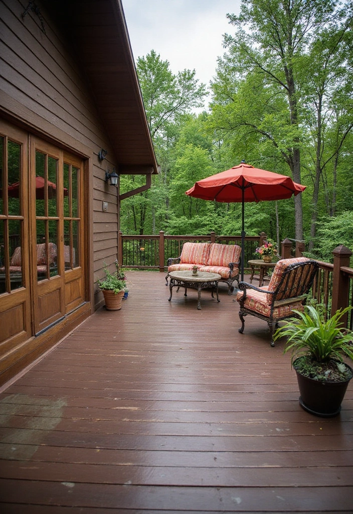 20 Best Deck Stain Colors That Will Boost Your Home's Curb Appeal (Get Inspired!) - 19. Chocolate Brown