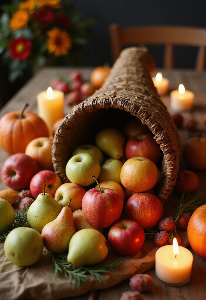 25 Stunning Fall Centerpieces for Your Table That Will Leave Guests in Awe! - 21. Festive Fruit Display