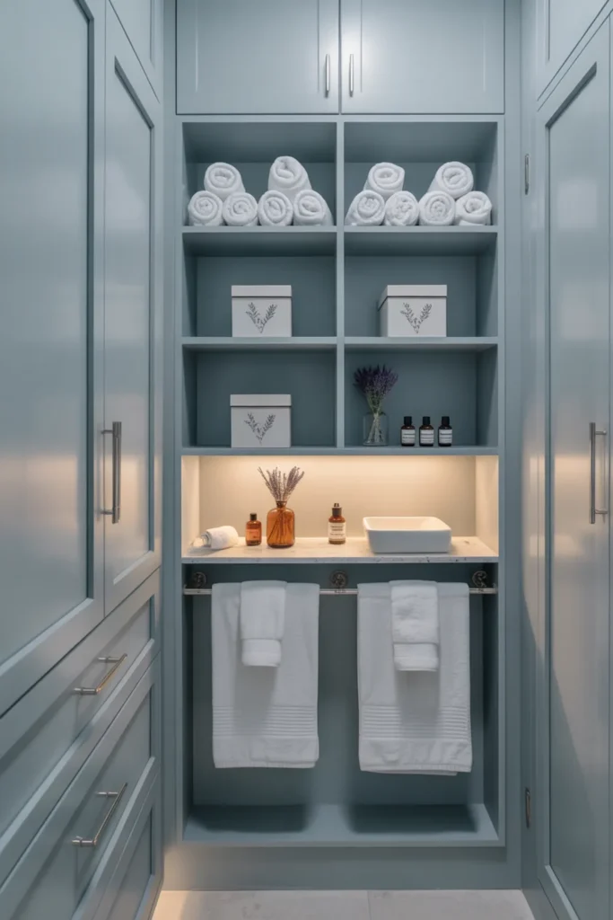 30 Bathroom Closet Organization Ideas That Actually Work MaterialSix 30 Bathroom Closet Organization Ideas That Actually Work MaterialSix