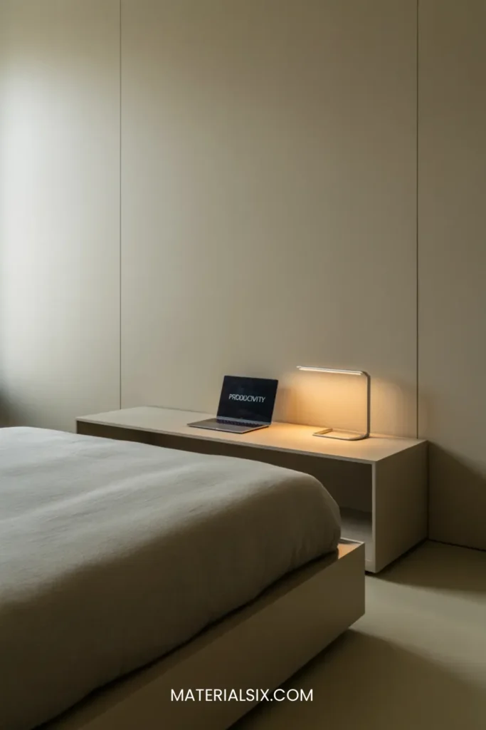View of 35 Minimalist Bedroom Ideas for a Calm and Stylish Retreat - MaterialSix